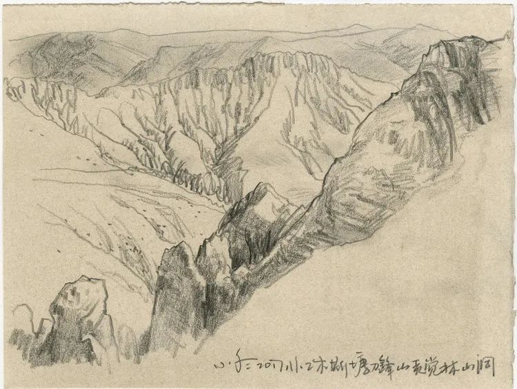 于小冬风景素描四十年1983-2023(图41)