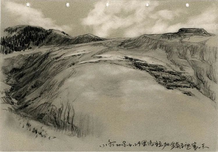 于小冬风景素描四十年1983-2023(图56)