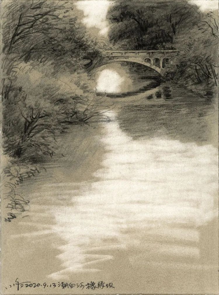 于小冬风景素描四十年1983-2023(图74)