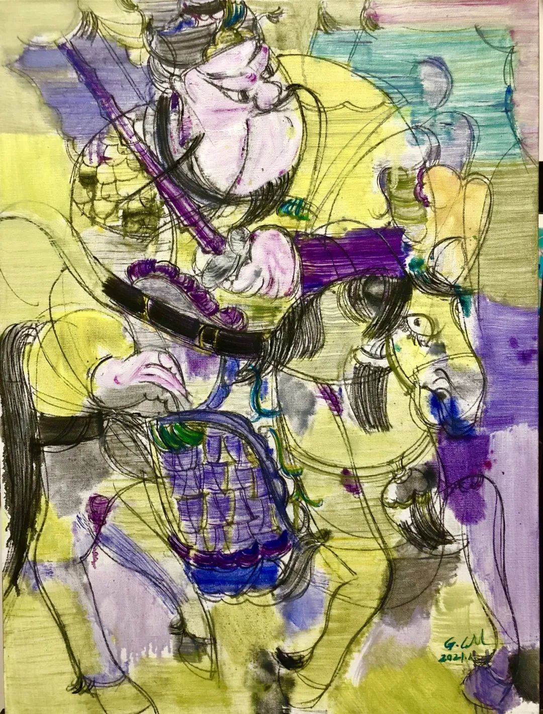 展讯 | “顾黎明的语言转换——从马王堆到山水赋”开幕(图9) 展讯 | “顾黎明的语言转换——从马王堆到山水赋”开幕(图9)