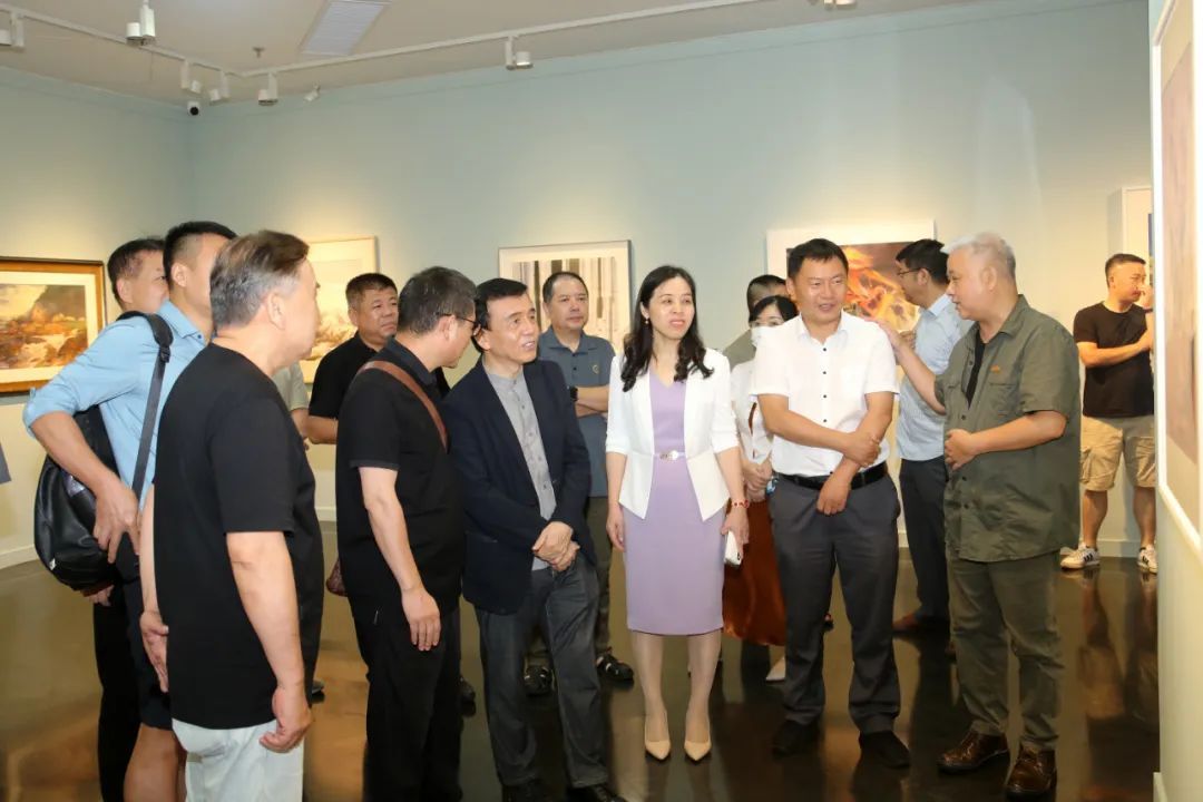 青绿梧桐——深圳·长沙水彩名家作品交流展在深圳市公共文化艺术创作中心（深圳画院）展出(图3)