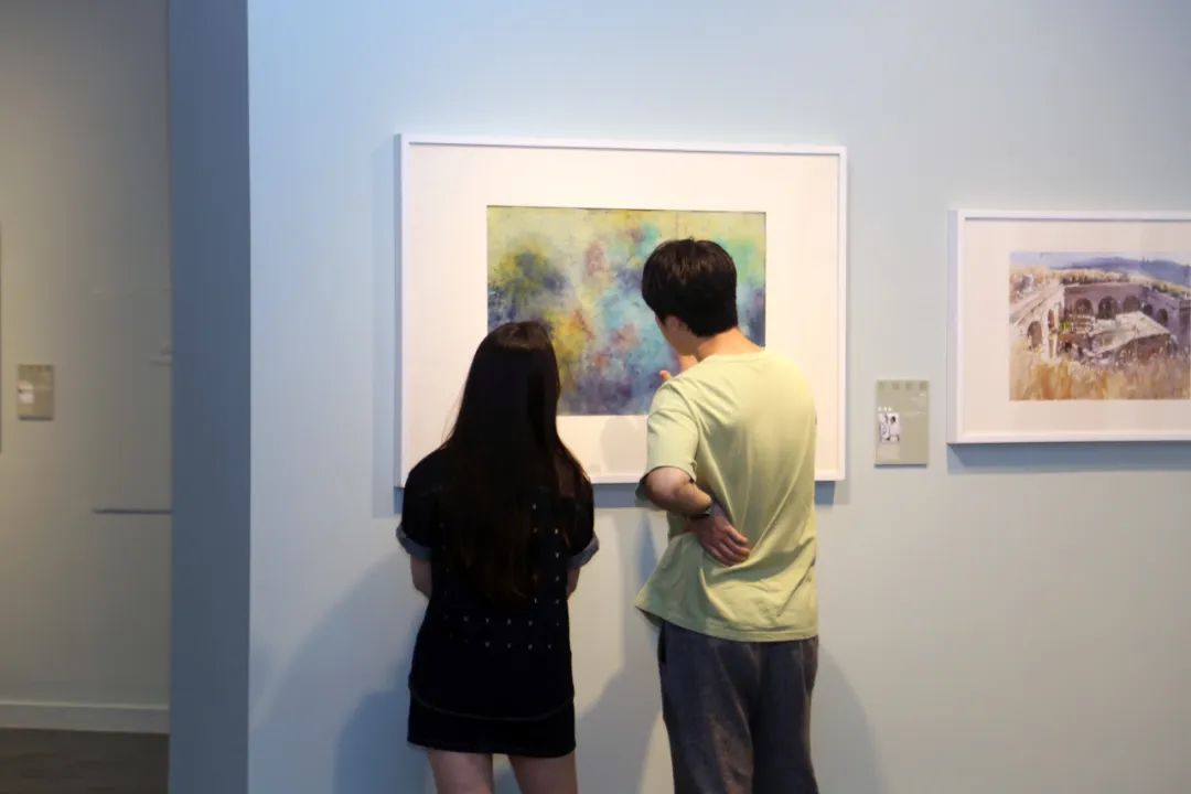 青绿梧桐——深圳·长沙水彩名家作品交流展在深圳市公共文化艺术创作中心（深圳画院）展出(图5)