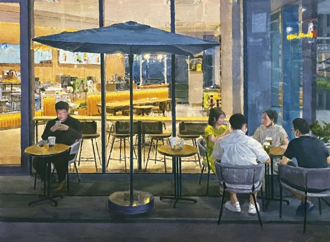 青绿梧桐——深圳·长沙水彩名家作品交流展在深圳市公共文化艺术创作中心（深圳画院）展出(图44)