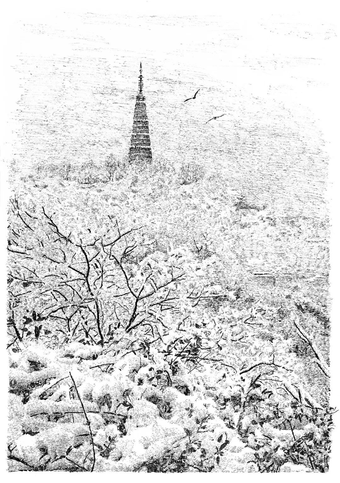 西湖美——张建庭“迎亚运”画展启幕(图16) 西湖美——张建庭“迎亚运”画展启幕(图16)