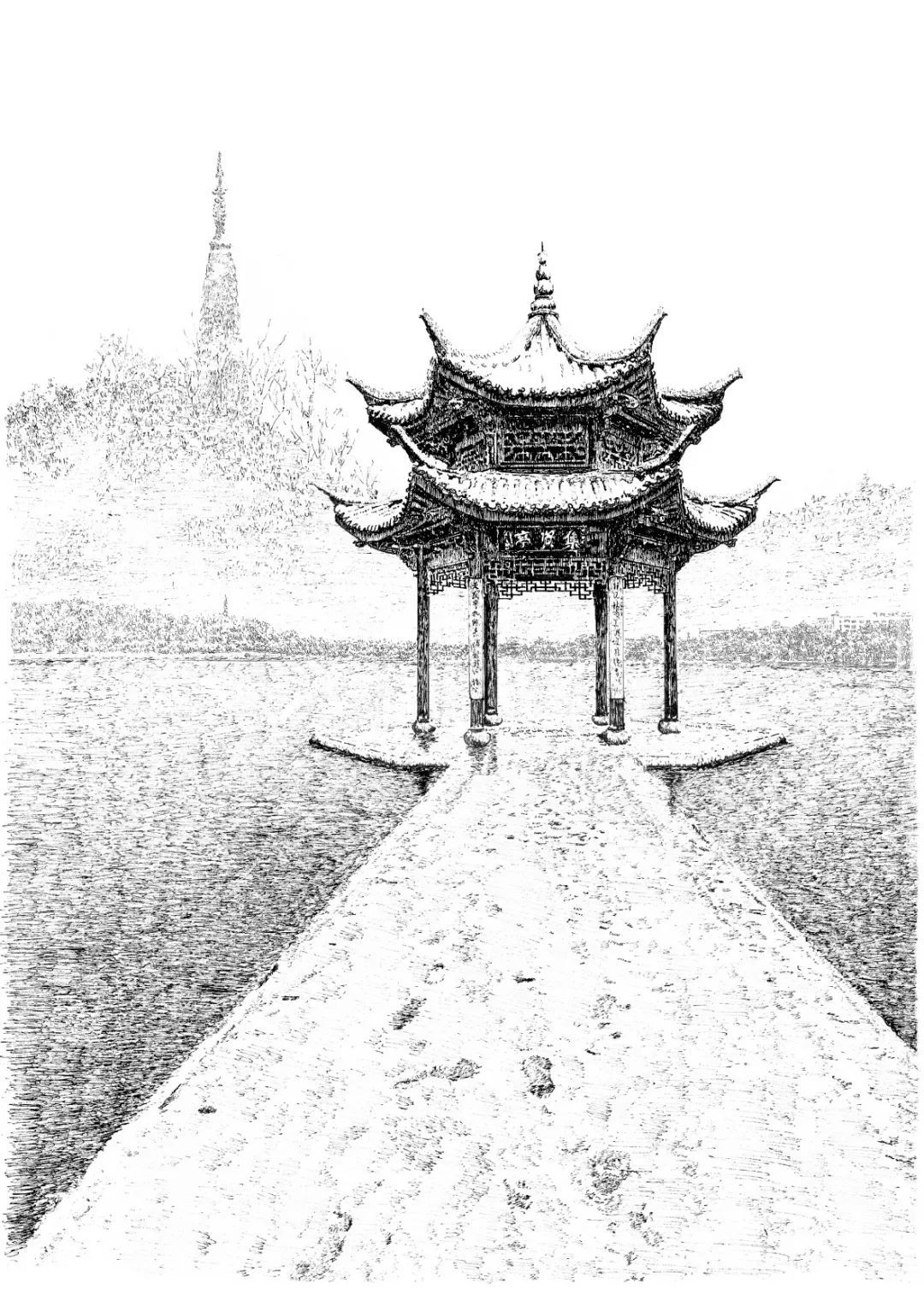 西湖美——张建庭“迎亚运”画展启幕(图57) 西湖美——张建庭“迎亚运”画展启幕(图57)