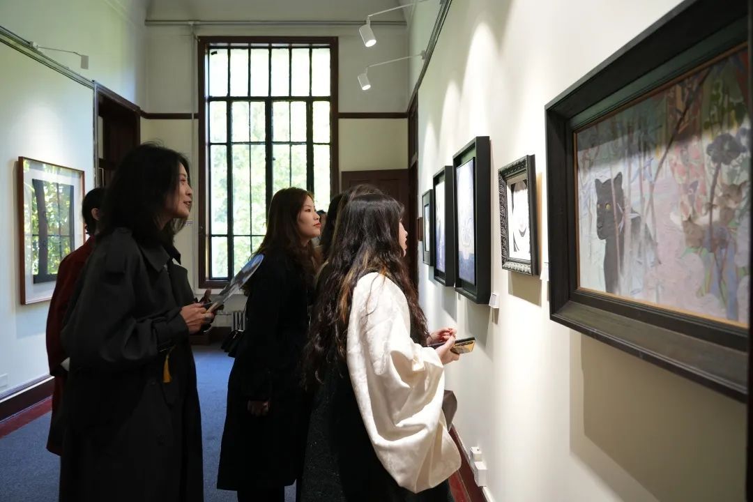青年岩彩画家交流展 感知敦煌的艺术回响(图9)
