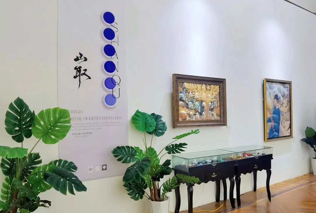 青年岩彩画家交流展 感知敦煌的艺术回响(图11)