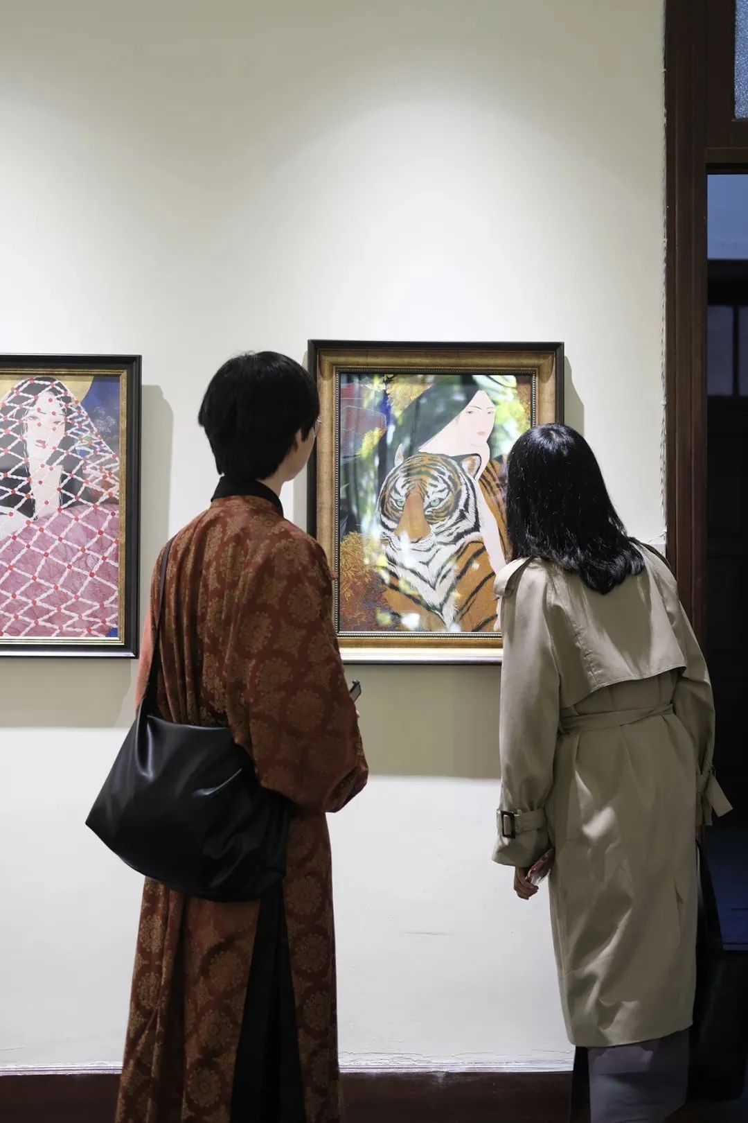 青年岩彩画家交流展 感知敦煌的艺术回响(图16)