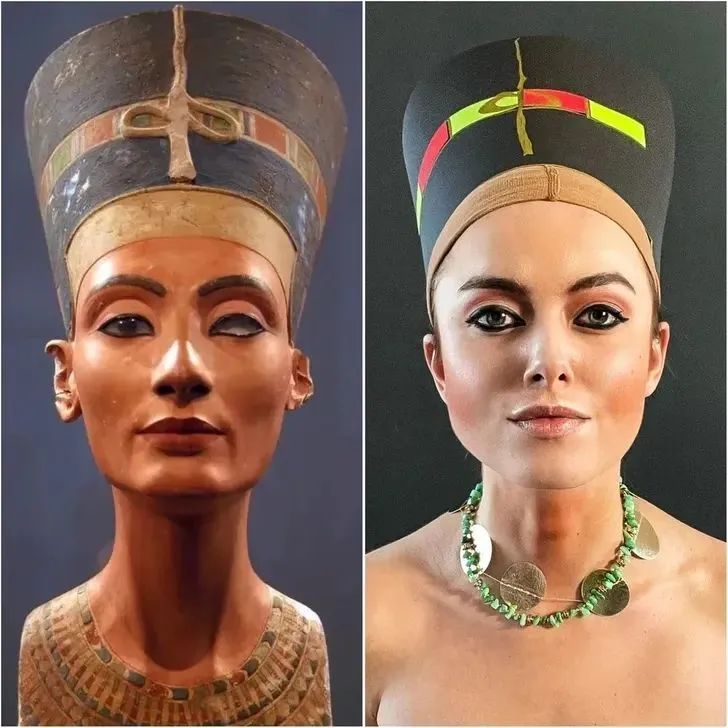 美女艺术家“角色扮演”重现名画，让人大呼过瘾！(图6)